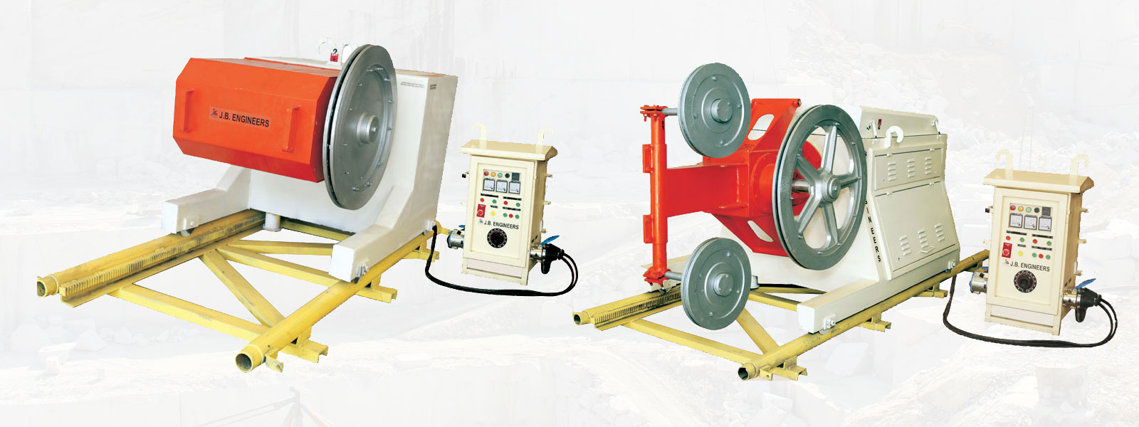 Manufacturer Exporter of Wiresaw Machines for Natural Stone Mining Cutting