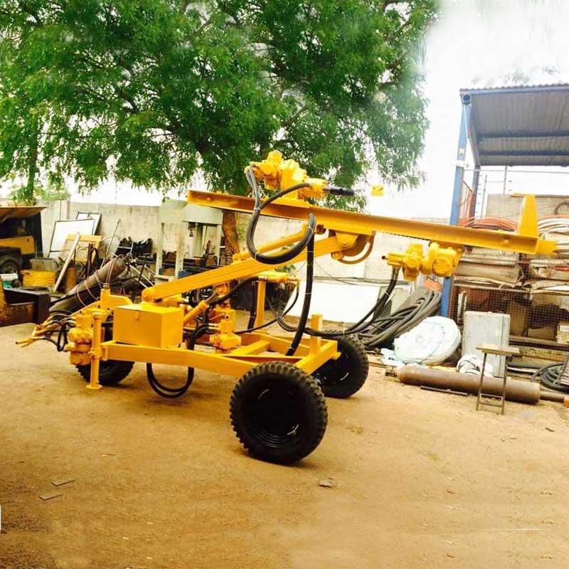 wagon drill machine for mining applications