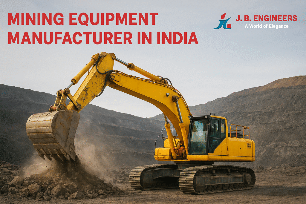 Top Mining Equipment Companies in India | JB Engineers